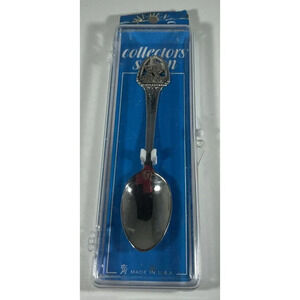 VTG Memento Collectors Spoon Texas Lone Star‎ State Dallas Austin Cowboy Boot